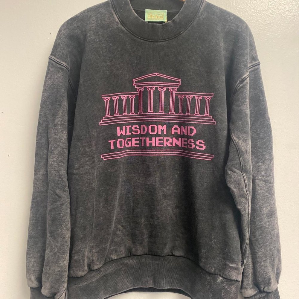 Aries Men’s Medium Grey Long Sleeve Sweatshirt